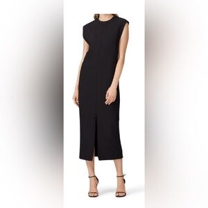 Toteme Black Midi Dress